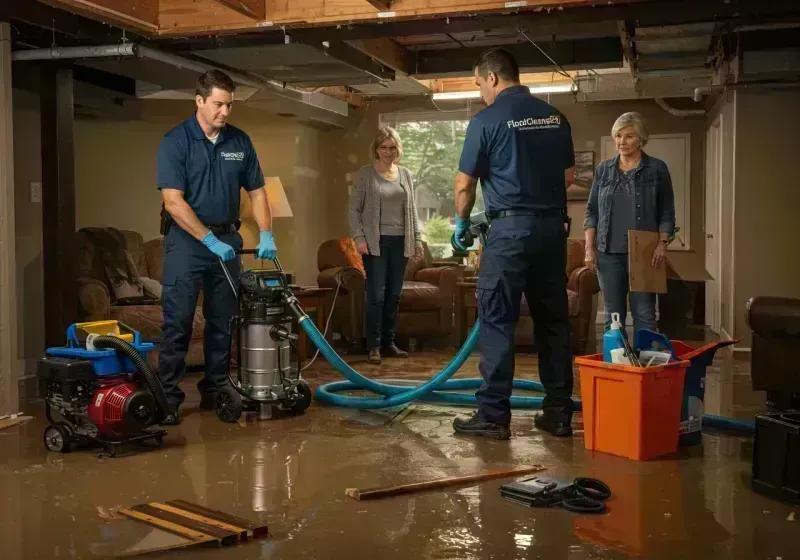 Basement Water Extraction and Removal Techniques process in San Augustine, TX